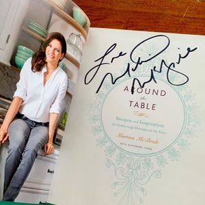 NEW Signed Martina McBride “Around the Table” book